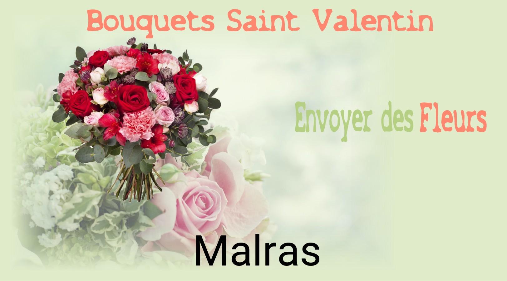 Roses de Saint-Valentin livrées à Malras